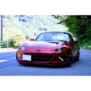 マツダ MX-5 MX 5 ミアータ ロードスター デイライト 超高輝度 COB LED エンジェルアイキット ハローリング - For　2009-2015