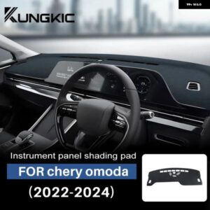 車用 ダッシュボード カバー プレミアムフランネルマット 遮光 パッド 紫外線カットケース カーペット CHERY OMODA 5 C5 FX EV 2022 2023 2024