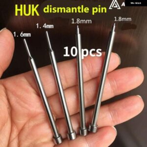 10個 1.4/1.6/1.8MM シンブル 折りたたみ 式リモートキー固定ピンリムーバーステーション - 1.8mm　10　pcs