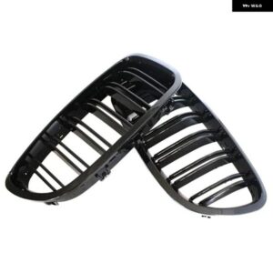 車用フロントキドニー グリル グリル BMW 5シリーズ F10 F11 F18 520D 530D 540I 2010 - 17 レーシング グリル - Double　Line　Carbon