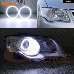 フォルクスワーゲン VW パサート B6 マゴタン 2005 - 10 超高輝度 COB LED エンジェルアイキット ハローリング