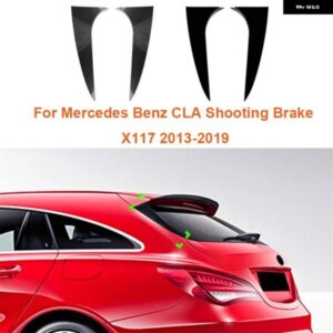 メルセデスベンツ CLA シューティングブレーク X117 2013-2019 リアウィンドウ サイドスポイラー リップウィング テール トランク ウィンドウスポイラー