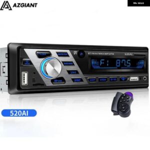 12V 24V ISO BLUETOOTHカー ステレオ FM ラジオ MP3 オーディオ プレーヤーSDカーエレクトロニクスサブウーファー1 DINオート ラジオ トラック バス