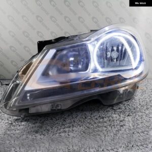 メルセデスベンツ C クラス C204 S204 W204 フェイスリフト 2011 - 14 超高輝度 COB LED エンジェルアイ ハローリング デイライト - For　halogen　HD