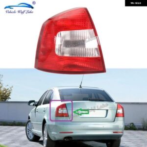 左側 リア テールライト ランプ バルブ 無 SKODA OCTAVIA A5 A6 セダン 2009 - 13 カー スタイリング