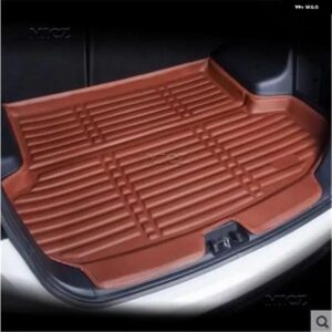 日産 X-TRAIL T32 カー スタイリング カーリア トランク ライナー トランク カーゴマット トレイ フロアカーペット マッド パッド プロテクター 2014 - 2020 - Cafe