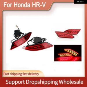 ホンダ HRV HR-V 2014-2018 LED DRL リフレクター LEDリア フォグランプ バンパー ライト ブレーキライト ウィンカー 1セット