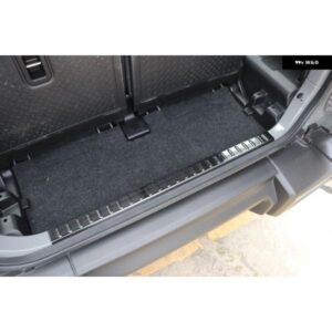 車用リア トランク カバー テールゲートインナーガード リア バンパー スカッフ シルプレート トリム スズキ ジムニー JB64 JB74 2019 2021 - 23 - Black