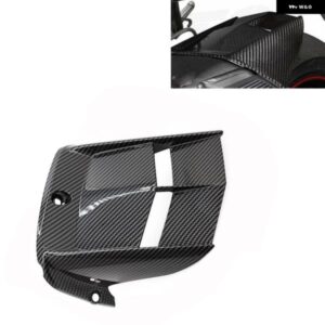 06-16 カーボン プラスチック オートバイ バイク リアフェンダー カバー フェアリング マッドガード スプラッシュ ヤマハ YZF-R6 2006 -2016