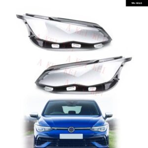 フォルクスワーゲン VW MK8 ゴルフ 8 Rライン 2021 2022 ヘッドランプ レンズ シェル ヘッドライト カバー