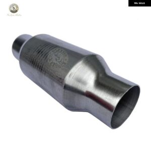 2.5インチ 63MM 汎用 触媒コンバーター 高フロー ステンレス カー スタイリング 排気触媒コンバーター カー エンジン アクセサリー - EURO　1
