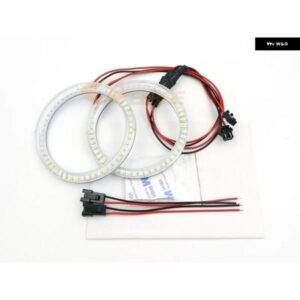 ボルボ C30 C70 2006 - 09 超高輝度 SMD LED エンジェルアイ ハローリングキット デイライト カーアクセサリー - For　This　Headlight