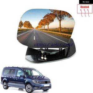 フロントドアリアミラー ヒーター付きガラス 2K5857521 2K5857522 VW キャディ 2016 - 20 カー スタイリング