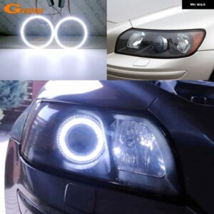 ボルボ S40 544 V50 545 2004 - 12 超高輝度 COB LED エンジェルアイキット ハローリング