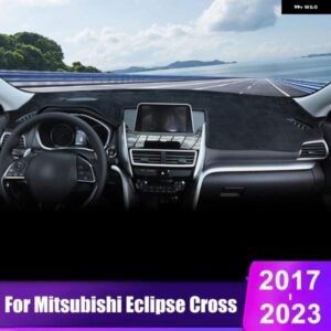 三菱 エクリプスクロス 2017 - 23 車用 ダッシュボード カバー サンシェード 滑り止めマット インテリア アクセサリー