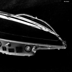 プジョー 508 2011 - 14 車用 ヘッドランプ カバー ク リアランプ シェード フロント ヘッドライト レンズ シェルカバー - 1pcs　for　Left　light