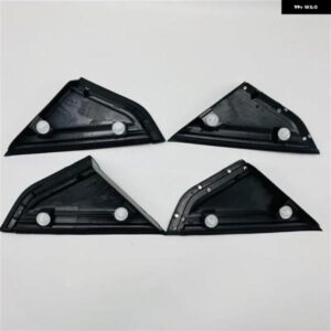 フロントトライアングルプレートリーフ 装飾 パネル 9023SG 9023SH 2004-2010 シトロエン C4 パラス トライアンフ - 1　Pcs　Left　Chrome