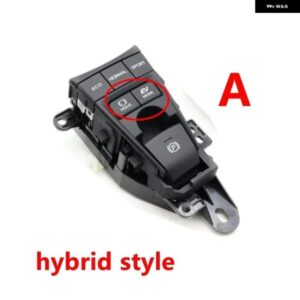 車内電子 パーキング ブレーキハンドブレーキ ボタン ECOスポーツモードスイッチ トヨタ カムリXV70 V70 2018 2019-2023 - hybrid　style　A
