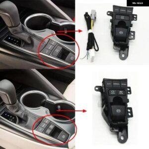 車内電子 パーキング ブレーキハンドブレーキ ボタン ECOスポーツモードスイッチ トヨタ カムリXV70 V70 2018 2019-2023