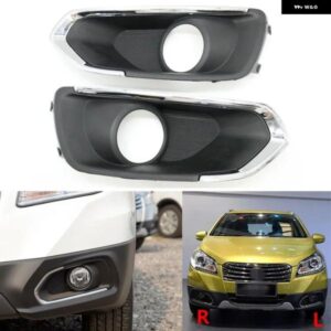 フロント バンパー フォグランプ カバー スズキ SX4 S-CROSS 2013 - 16