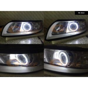 ボルボ S40 II V50 2004 - 12 超高輝度 SMD LED エンジェルアイ ハローリングキット デイライト - For　pre-facelift