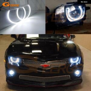シボレー カマロ 2009 - 13 超高輝度 SMD LED エンジェルアイ ハローリングキット デイライト