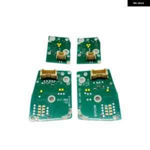 ホワイトライト アウディ A6L A6 C8 2019 - 21 LED カー DRL 回路基板 光源ボード ホワイトライト マイクロチップ モジュール - Left　and　Right