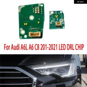ホワイトライト アウディ A6L A6 C8 2019 - 21 LED カー DRL 回路基板 光源ボード ホワイトライト マイクロチップ モジュール