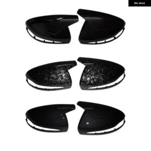 メルセデスベンツ E GLC S C クラス W205 W213 X253 W222 W238 ミラー キャップ 光沢ブラックカバー カーアクセサリー - Forged　grain