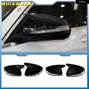 メルセデスベンツ E GLC S C クラス W205 W213 X253 W222 W238 ミラー キャップ 光沢ブラックカバー カーアクセサリー