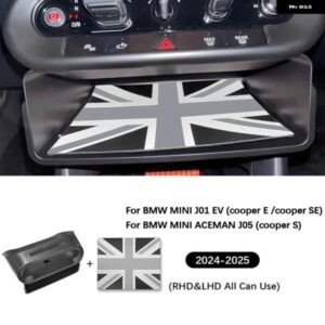 中央 制御 収納 ボックス 装飾 MINI ELECTRIC COOPER E/SE J01 EV J05 2024 2025 電話ケースキット インテリア アクセサリー - Retro　Union