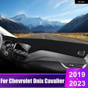 シボレー オニクス キャバリエ 2019 - 23 車用 ダッシュボード サンシェード カバー 計器デスク用滑り止め パッド アクセサリー