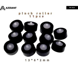 11個 13X6X2MM カードシート オーディオ ベルト プーリー テープレコーダーベルト プーリー ホイール 軸付き SONY プレーヤー PANASONIC SA-PM20 ステレオ