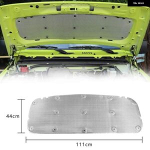 スズキ ジムニー JB64 JB74W 2019-2022 フロントフード エンジン 遮音 パッド 断熱コットンカバー パッド 自動車アクセサリー