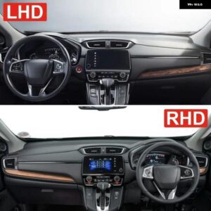 ホンダ CR-V CRV 2017 - 22 車用 ダッシュボード カバー 計器デスク サンシェード マット 滑り止め パッド アクセサリー - A　Black　Side　LHD