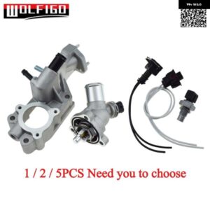 サーモスタット ハウジング 温度センサー アセンブリ シボレー スパーク M300 B12D1 1.0 1.2 2010-2015 25192923 24101252 96437895 96988257