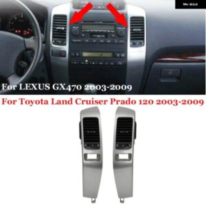 レクサス GX470 2003-2009 トヨタ ランドクルーザー プラド 120 LC120 エアコン 吹き出し口 フレーム A/C 通気口 プレート パネル 車