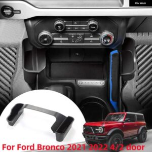 車用 セントラ ル コントロール ギア 収納 ボックス ギア シフト サイド 収納 ボックス フォード ブロンコ 2021 2022 4/2ドア