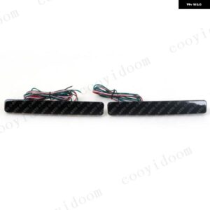 ペア ブラックレンズ リア バンパー リフレクター レッド LED テールストップライト VW T5 トランスポーター カラベル マルチバン 2003 2004 2005-2011 - Pair