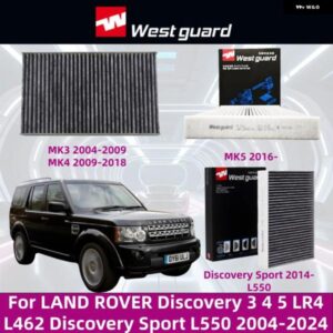 ランドローバー ディスカバリー 3 4 5 LR4 L462 スポーツ 2004-2024 ボルボキャビンエア フィルター エアコン カーリフレッシャー