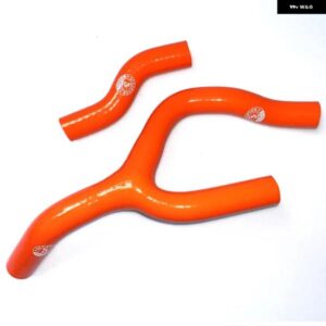 シリコン ラジエーター 冷却液 ホース チューブ キット KTM SXF XCF 250 350 2011 - 14 - K8-309　Orange
