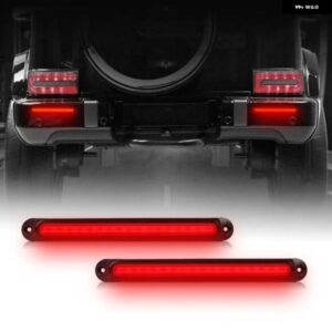 10インチ LED テールストップ ブレーキ ライト ランプ 点滅 流れる ターン シグナル 10-30V 汎用 トラック トレーラー RV DRL アンバー レッド ライト