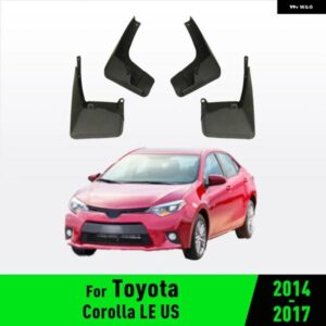 フェンダー マッドガード ガード スプラッシュ カーアクセサリー トヨタ カローラ LE 2014-2017 2015 2016 US