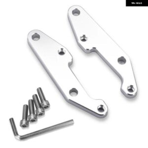 ホンダ CB650R 高さ調整フットペダル CBR650R フットペダル 高さ調整 ブラケット オートバイ バイク アクセサリー シルバー