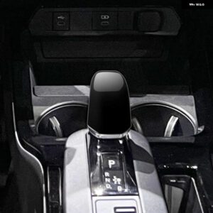 車用 ギア シフト ヘッドカバー キャップ 2023 2024 トヨタ プリウス 60系 内装 アクセサリー - BLACK