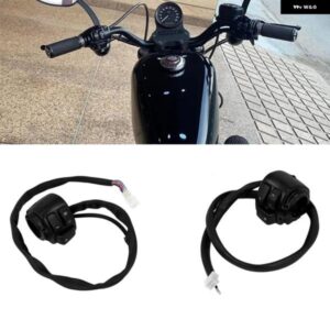 オートバイ バイク ハンドルバー スイッチ コントロール SOFTAIL DYNA SPORTSTER V-ROD 1996-2012ホーン ウィンカーライト オン/オフスイッチ