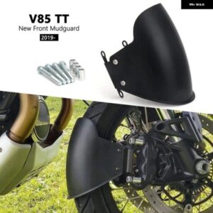 オートバイ バイク フロント フェンダー マッドガード キット MOTO GUZZI V85TT V85 TT V85TT V 85 TT 2019-2024 - Black