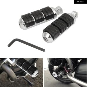 オートバイ バイク フットレスト 防振 フットペグ マウント オートバイ バイク ペグ付き 2個