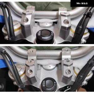 バイク ハンドルバー ライザー BMW F900GS F900GS ADV アドベンチャー 2024 2025 バイク ハンドルバー クランプ