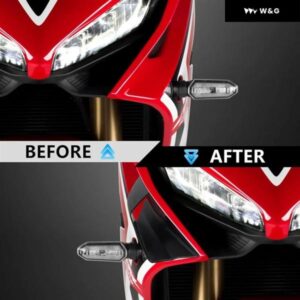オートバイ バイク フロント フェアリング ウィングレット エアロダイナミックウィングシェルカバー CBR650R 2019-2024アクセサリー